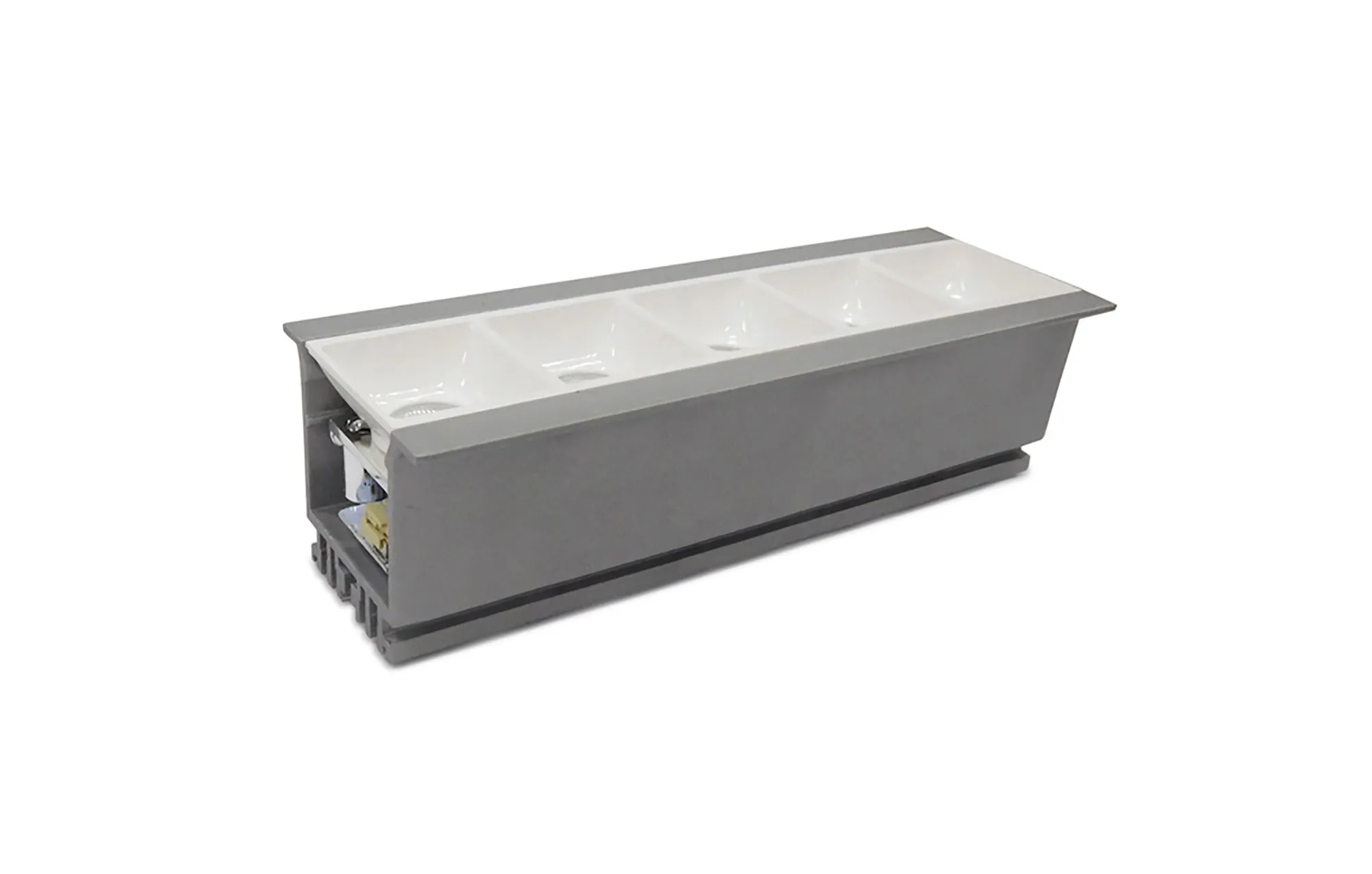 Bline 5x1.2W Surface Linear LED 360lm 30° 3000K IP20 DX210053  Dlux Bline